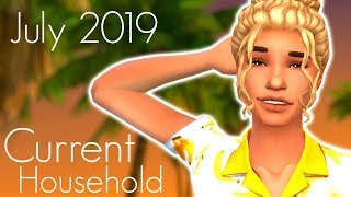 The Sims 4: Current Household | July 2019