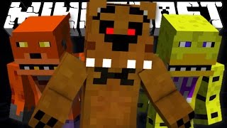 FIVE NIGHTS AT FREDDY'S - Minecraft 1.8 Horror Map!