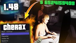 CHERAX MENU 1.48 || БЕСПЛАТНЫЙ ЧИТ ДЛЯ ГТА 5 НА ДЕНЬГИ И УРОВЕНЬ ( ЧИТ НА GTA 5 )