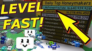 HOW TO LEVEL YOUR BEES FAST IN BEE SWARM SIMULATOR