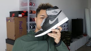 I BOUGHT THE NEW AIR JORDAN 1 SHADOW EARLY!!
