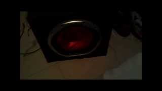 1300 watt sony xplod subwoofer hooked to laptop SD)