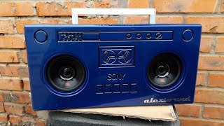 БУМБОКС СВОИМИ РУКАМИ! BOOMBOX HANDMADE!№4