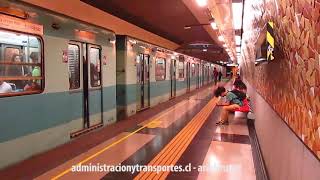 Metro de Santiago | Tren Alsthom NS74 3039 en estación Dorsal L2