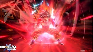 Transformation & Skillset Showcase : GT Goku (Super Saiyan 4) | Dragon Ball Xenoverse 2 Mod