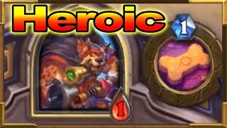 Hearthstone: [Heroic] 1HP The Hardest Boss EVER! CHAPTER 3 OF THE DALARAN HEIST (STREETS OF DALARAN)