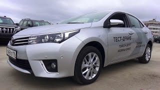 2015 Toyota Corolla. Обзор (интерьер, экстерьер, двигатель).