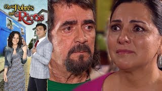 Qué pobres tan ricos: Carmelita le confiesa su amor a don Chuy | Escena - C 67