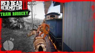 RDR2 Train Robbery Free Roam Drivetrain Gameplay ?