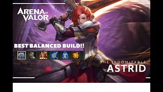 ARENA OF VALOR - ASTRID GAMEPLAY (VALIANT SERVER)!!