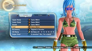 Super 17 Raid Rewards | Camo Bikini | Dragon Ball Xenoverse 2