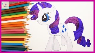 My Little Pony Rarity Nasıl Çizilir | My Little Pony Türkçe | Çizim Teknikleri | Boya Boya