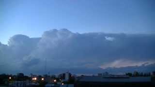 Timelapse 20/01/2014 Formación de tormenta