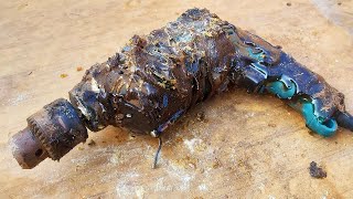 Fixing Old and Ugly Drill Machine / Challenge Restoration