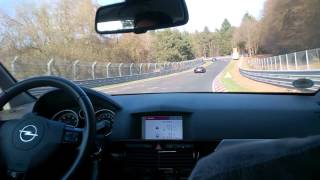 Nürburgring Nordschleife 11.04.2016 Astra H Z16LET, 9:36 BTG