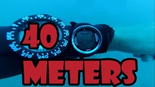Погружение на 40 метров/ Deep dive 40 meters