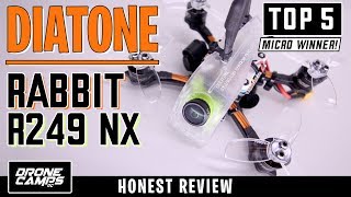 DIATONE RABBIT R249 NX - 5 STAR QUAD - Honest Review & Flights
