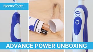 Oral-B Advance Power Battery Powered Electric Toothbrush Unboxing