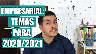 5 TEMAS PARA TCC EM DIREITO EMPRESARIAL (2019/2020)