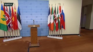 LIVE: UN Security Council discusses situation in Middle East and Palestinian issue