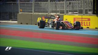 2017 Azerbaijan Grand Prix | FP2 Highlights