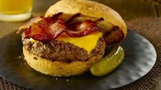 Labor Day Recipe - Maple Bacon Beer Burger with Chef Nathan Lippy