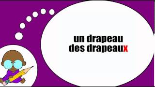 Estoy aprendiendo francés = La forma plural =   eaux =