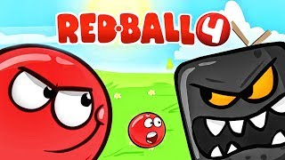 Новый Красный Шар 4. 1-5 Уровни. Игра на прохождение (Red Ball 4 Games)