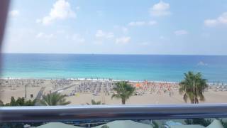 Azak Beach- View from the balcony  (Alanya, Turkey)