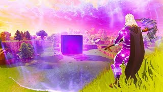The GIANT CUBE in Fortnite ACTIVATED! (NEW CHANGES)