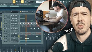 MAKING FIRE BEATS WITH A FREE DRUM KIT!