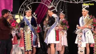 Crowning Lily Vang  - Sacramento Hmong New Year 2015-2016