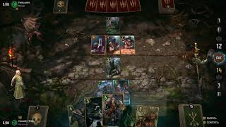 GWENT: The Witcher Card Game."Рейтинг"-Филавандрель vs Королева Главоглазов.