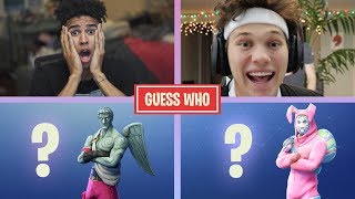 GUESS THAT FORTNITE SKIN! vs. JesserTheLazer PART 3