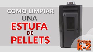 Estufa de pellets limpieza. GRUPO K-2
