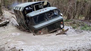 Секретные материалы: Бункер. покатушки 4х4 off-road ГАЗ66 шишига внедорожники toyota УАЗ