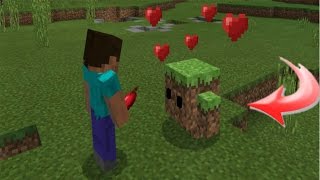 บล็อกดิน!! มีชีวิต!!! สุดโหด!! Minecraft Pe 1.0