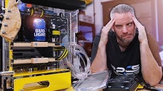 Post Malone PC Build Part 2: EVERYTHING IS GOING WRONG!