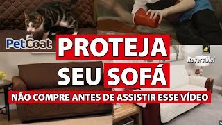 CAPA DE SOFÁ PARA GATOS – Tecido para gatos NÃO ARRANHAR | Radar de Utilidades