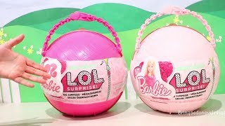 Abrindo LOL Gigante Customizada da Barbie LOL Big Surprise -Brinquedonovelinhas