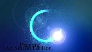 After effects intro, trapcode particular, logo