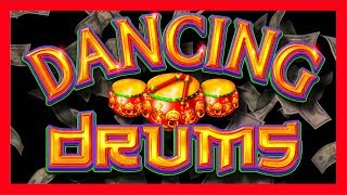 HUGE WINS on DANCING DRUMS Slot Machine! MYSTERY PICKING! Fireworks For Days with SDGuy!