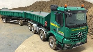 Scaleart Arocs 8x8 Roll on-off tipper