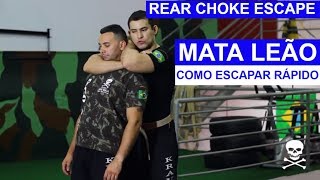 MATA LEÃO - QUAL A MELHOR DEFESA PARA ESCAPAR RÁPIDO?
