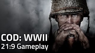 Call of Duty: WWII - 21:9 Ultrawide Gameplay