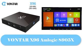 [Genuine] VONTAR X96 Amlogic S905X Quad Core Android TV Box
