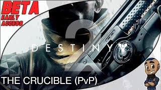THE CRUCIBLE (PvP) — HUNTER | Destiny 2 Early Access Beta (PS4) | Let's Play Multiplayer Gameplay
