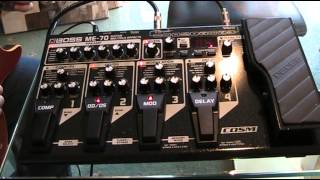 A Review of the Modulation setting on the Boss ME70 digital effects pedal.