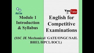 English lecture 1: Grammar, Vocabulary, Synonyms, Antonyms and word meanings.
