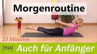 Morgenroutine für Anfänger | Wach & voller Energie in den Tag  25 Minuten Yoga am Morgen